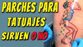 Parche de Membrana para TATUAJES  Dermalize Saniderm ¿Como se Usarlos [upl. by Skeie306]