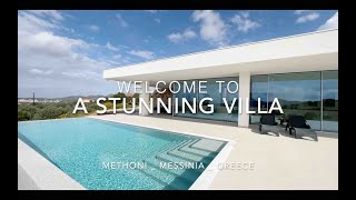 Welcome to a stunning villa  Methoni Messinia Greece [upl. by Alhan32]