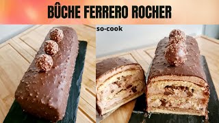 Bûche Ferrero Rocher [upl. by Darwin]