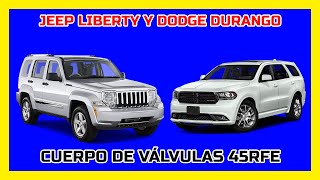 Jeep Liberty y Dodge Durango  Cuerpo de válvulas 45RFE [upl. by Switzer]