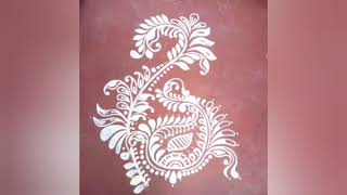 laxmi puja alponaalpona drawingeasy alponasimple alpona video yt alpona jhilart trending [upl. by Yasnil273]