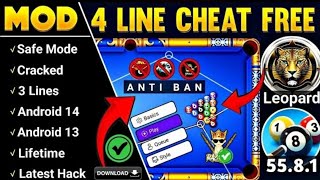 🔥NEW 8 Ball Pool Aim Hack 2024  😍New LEOPARD AIM for 8BallPool  100 Safe amp Working on All Devices [upl. by Vasiliki]