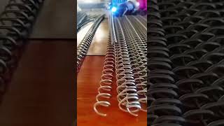 Making process of steel wire spring mesh [upl. by Renita709]