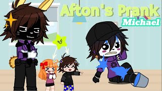 Aftons Prank Michael GONE WRONG OLD AU [upl. by Bhayani892]