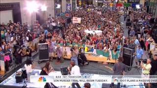 Jason Mraz amp Christina Perri  Distance Today Show [upl. by Selym]