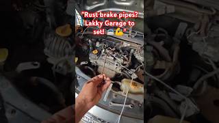 quotTata Tiago Brake Pipes Replacement🚘😱💪🛠quotlakkygaragetatatiagobrakerepairkurnoolshortscarcare [upl. by Teagan]