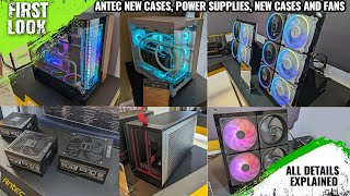 Antec New C7 ARGB Performance 1M Flux Cases SF850X HCG Pro Power Supplies amp Fans  Computex 2024 [upl. by Runck]