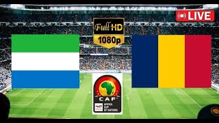 🔴LIVESierra Leone vs ChadAfrica Cup of Nations Qualifiers 2024Full Match pes21gameplay [upl. by Htiekel]