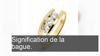 Bague sur le majeur de la main droite ou gauche  signification et qui la porte [upl. by Lati]