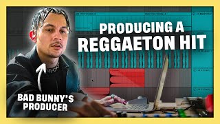 How To Produce a 1 Reggaetón Track with TAINY Bad Bunny J Balvin [upl. by Robin]