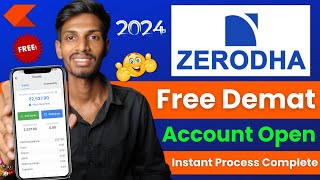 Zerodha Account opening  2024  How to Open Account in Zerodha Zerodha demat account New process [upl. by Elttil]