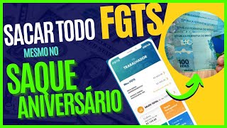 OPTEI PELO SAQUE ANIVERSÁRIO E FUI DEMITIDO  COMO SACAR TODO FGTS [upl. by Pulcheria873]