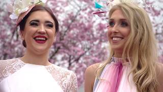 After Ladies Day glamour come female jockeys bidding for history at Grand National  ITV News [upl. by Barny]