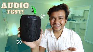 Ortizan 15W Bluetooth Speaker Audio Test [upl. by Schoenburg483]