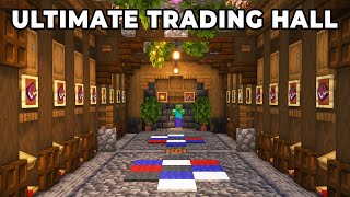 Minecraft Villager Trading Hall  1 Emerald Per Trade 121 [upl. by Nod656]