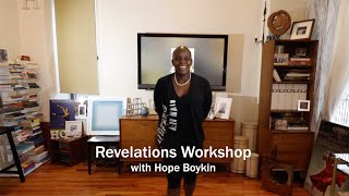 Revelations Workshop with Hope Boykin [upl. by Rafaelle563]