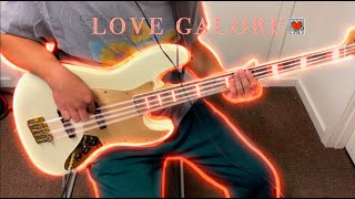 Love Galore  SZA bass cover  tabs [upl. by Yasu]