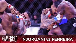 Gamebred Bareknuckle 4 Anthony Njokuani vs Handesson Ferreira Full Fight [upl. by Solitta883]