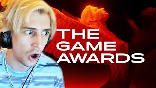 xQc Reacts to THE GAME AWARDS 2022 [upl. by Adnarrim]