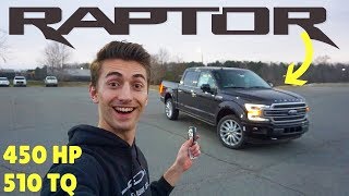 The 73k 2019 Ford F150 Limited Has The Raptor Engine AND ITS FAST [upl. by Lyndsay]