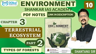 Environment  Shankar IAS  Terrestrial Ecosystem  Chapter 32  UPSCPCSSSC Exams  OOkul [upl. by Euqina454]