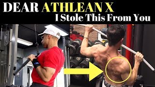 Athlean X Lat Pulldown The JEFF PULL [upl. by Htehpaj230]