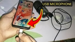 How To Connect Any USB Mic To Your Android Phone [upl. by Tavey]