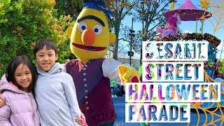 Sesame Street Halloween Party Parade  Sesame Place Philadelphia [upl. by Etnoved812]