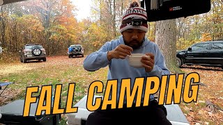 FALL CAMPING  First camping trip of the year [upl. by Acirt657]