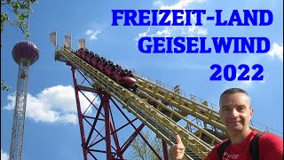 FreizeitLand Geiselwind 2022 Ein toller Park voll mit großartigen Attraktionen [upl. by Westney]