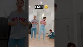 APT DANCE by ROSÉ amp Bruno Mars But with a twist  dance trend friends funny fail shorts [upl. by Nnayrrehs]