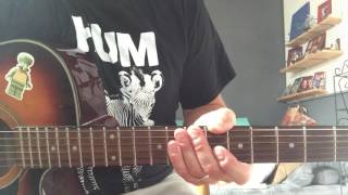 Dirty Heads  Oxygen  Guitar Tutorial [upl. by Crifasi]