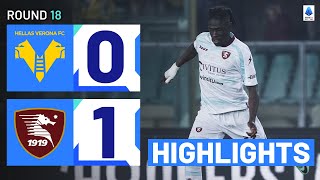 VERONASALERNITANA 01  HIGHLIGHTS  Tchaouna scores to give Salernitana win  Serie A 202324 [upl. by Rona516]