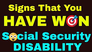 Signs You have Won Your Social Security Disability Hearing [upl. by Ardena]