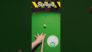 Snooker Cue Action Fix 🔧 GoPro Headcam POV [upl. by Niletac166]