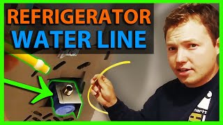 How To Connect a Water Line To Your Refrigerator Ice Maker  Reverse Osmosis or Standard Hookup [upl. by Latterll]