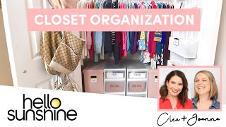 How To Organize Your Closet Space with The Home Edit  Master the Mess EP 2 [upl. by Osi332]