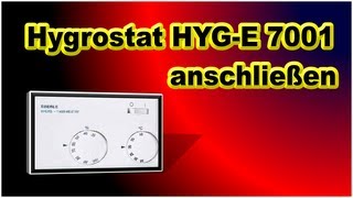 Hygrostat HYGE 7001 anschliessen  zweiter Versuch [upl. by Bocyaj975]