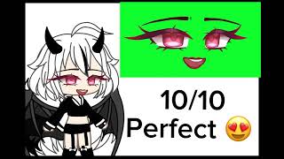 Rating Gacha green screens pt3 [upl. by Llednek]