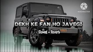 Dekh Ke Fan Ho Javegi Slowed Reverb Chore Malik Marji Wale newsong [upl. by Atekihc]