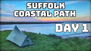 Suffolk Coastal Path Felixstowe to Lowestoft  Day 1 [upl. by Luedtke]