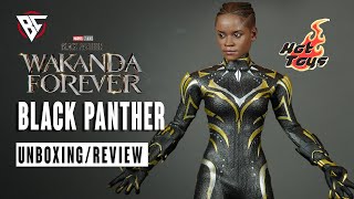 Hot Toys Shuri Black Panther Wakanda Forever  Unboxing amp Review [upl. by Anneirb]