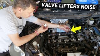 WHAT VALVE LIFTER NOISE SOUNDS LIKE WHAT CAUSES VALVE LIFTERS NOISE [upl. by Htezzil]