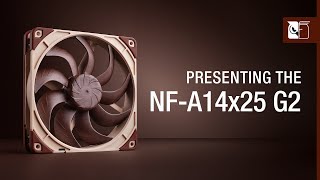 Introducing the Noctua NFA14x25 G2 140mm fan [upl. by Pliske]