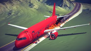 Emergency Landings 52 How survivable are they Besiege [upl. by Kcirredal]