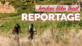 Reportage Jordan Bike Trail de France 24 sur le record dAxel Carion [upl. by Arvy]