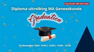 Diploma uitreiking Master Geneeskunde  session 1 [upl. by Hendon]