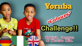 quotWatch these Trilingual Kids Learn Colors in Yoruba quotCan they Name Colors in Yorubaquot [upl. by Osbourn]