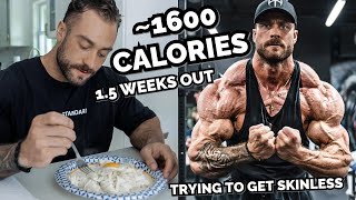 FULL DAY OF EATING TO GET SHREDDED FOR THE OLYMPIA  PUSHING LIMITS [upl. by Caryn344]