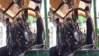 Museumsbahn BlonayChamby 2014 in 3D yt3d [upl. by Aneleiram]